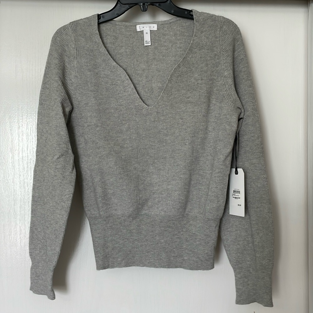 Leith crop sweater